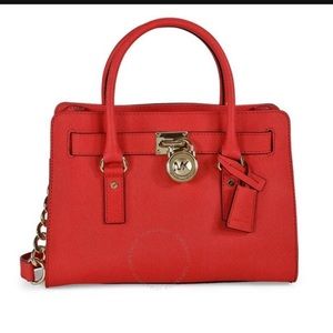 Michale Kors Hamilton Saffiano Leather Satchel